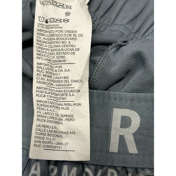 Under Armour Women’s Play Up Shorts 3.0 Loose Coupe Purple42 - Picture 9 of 9